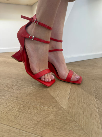 Sandalo Carol rosso
